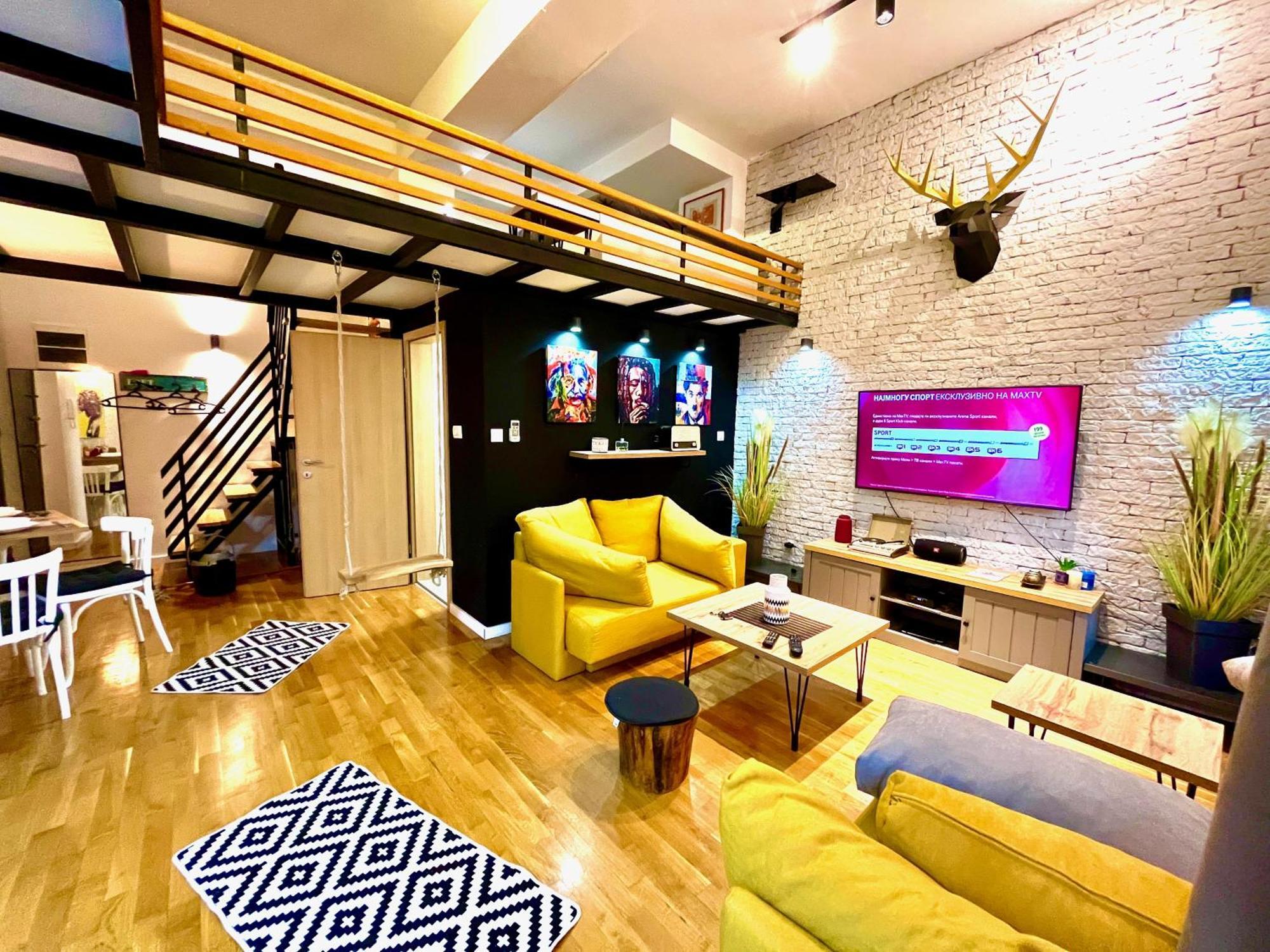 Lifestyle Gallery Apartment Skopje Ngoại thất bức ảnh